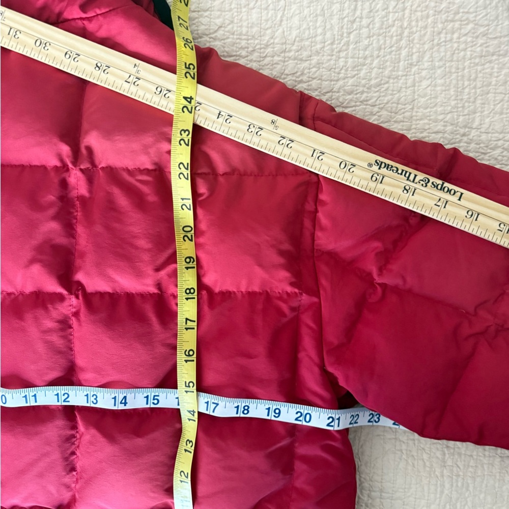 Forecaster of Boston Red Down Puffer Winter Jacket - Picture 4 of 9